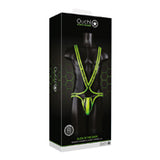 Ouch Gitd Fullbody Harness Neongrn Lxl