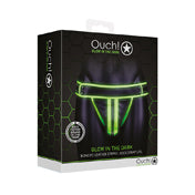 Ouch Gitd Stripedjockstrap Neongrn Lxl