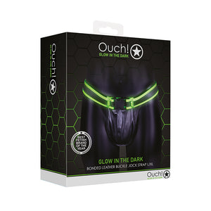 Ouch Gitd Bucklejockstrap Neongrn Lxl