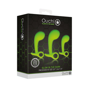 Ouch Gitd Prostatekit 3Pc Set Neongreen