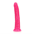 Realrock Gitd Slim 9In Dildo Neon Pink