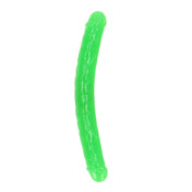 Realrock Gitd Double Dong 15In Neongreen