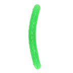 Realrock Gitd Double Dong 15In Neongreen