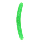 Realrock Gitd Double Dong 15In Neongreen