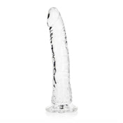 Realrock Cc Slim 8In Dildo Clear