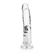 Realrock Cc Slim 9In Dildo Clear