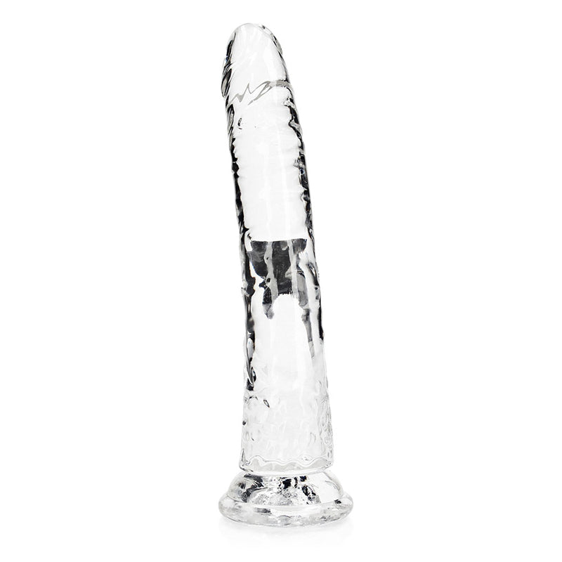 RealRock CC Slim 10in Dildo Clear