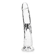 Realrock Cc Slim 10In Dildo Clear
