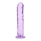 Realrock Cc 7In Straightdildonoball Pur