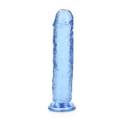 Realrock Cc 7In Straightdildonoball Blue