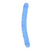 Realrock Cc Double Dong 13In Dildo Blue