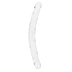 Realrock Cc Double Dong 18In Dildo Clear