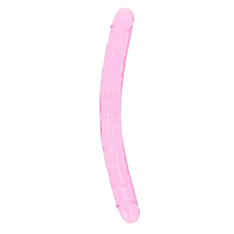 Realrock Cc Double Dong 18In Dildo Pink