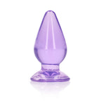 RealRock CC 35in Anal Plug Purple