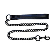 Rouge Leather Lead Black Waccess