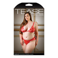Tease Margaux BralettePanty Red 3X4X