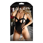Vixen Dirtylittlesecret Wet Tddy Blk Os