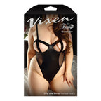 Vixen Dirtylittlesecret Wet Tddy Blk Qs