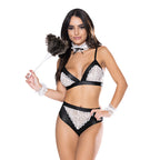 Ms Dress Up Dirty Deeds Costume Blk Lxl