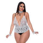 Ms Dress Up Full Service Costume Wht Qs