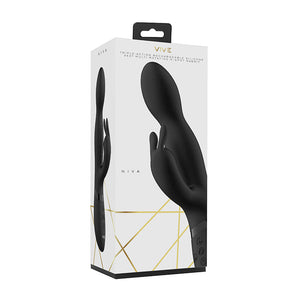 Vive Niva Rabbit Vibrator Black