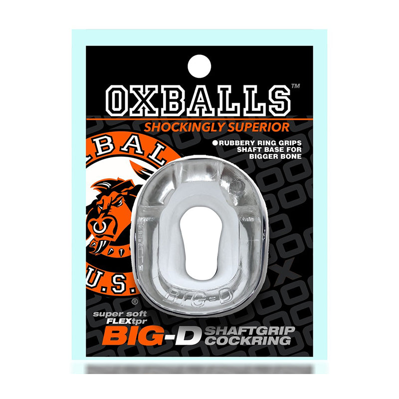 Oxballs BigD Shaft Grip Cockring Clear