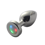 Plesur Led Lightup Metal Anal Plug Sml