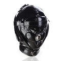 Plesur PleatherLockDeprivationHood Blk