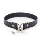 Plesur Pvc Collar Wheart Lock Black