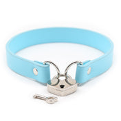 Plesur Pvc Collar Wheart Lock Aqua
