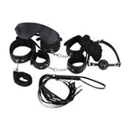 Mp Leather 7Pack Lite Bondage Set Black
