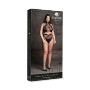 Le Desir Shade Carpo 2Pc Crop Set Blk Qs