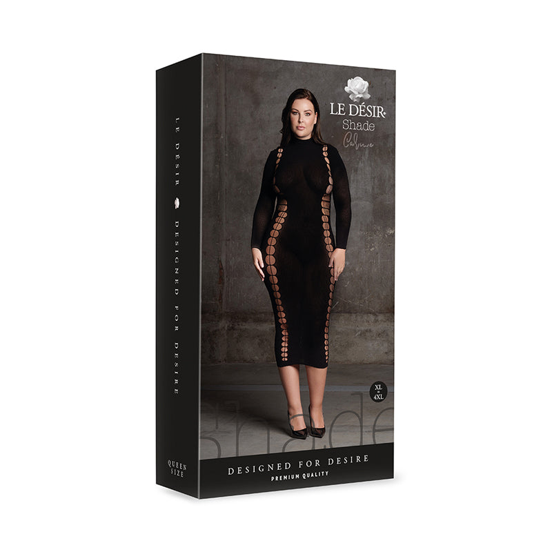 Le Desir Shade Carme Dress Turtle Blk Qs
