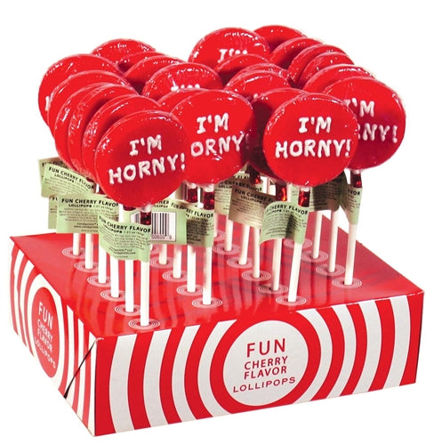 im Horny! Lollipops - 24 Piece Display