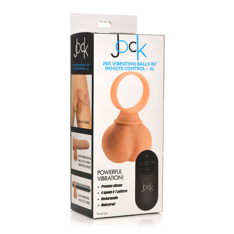 Jock 28x Vibrating Silicone Balls XLrg