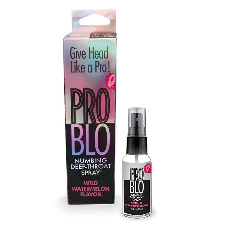 Pro Blo Numbing Throat Spray Strawb 1Oz