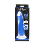 Lollicock Gitd Silicone Dildo 7In Blu