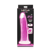 Lollicock Gitd Silicone Dildo 7In Pur