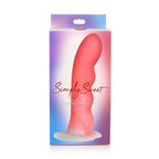 Simply Sweet Wavy Sili Dildo 8in PkWh