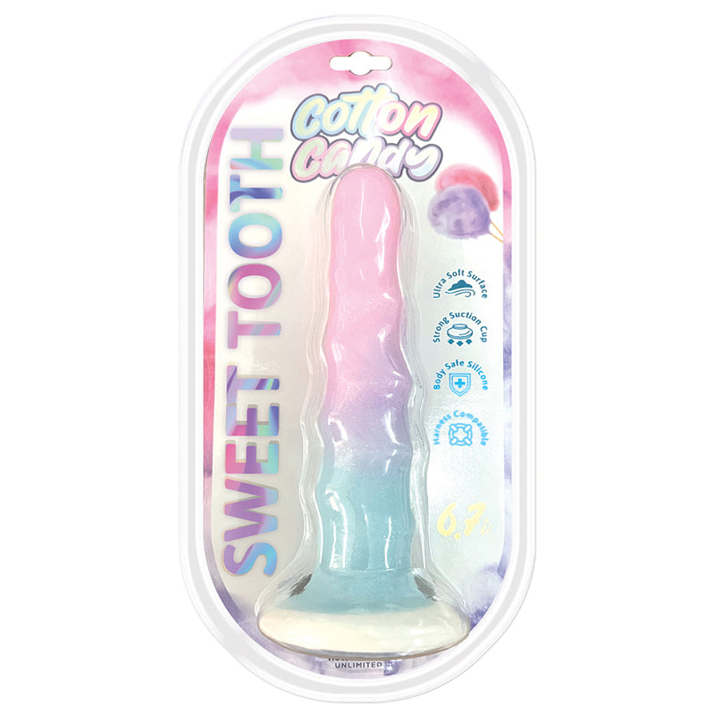 Cotton Candy Sweet Tooth Dildo 67in