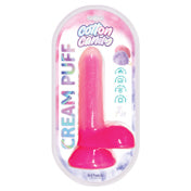 Cotton Candy Cream Puff Sil Dildo 6In Pk