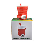 Red Beer Pong Cup