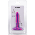 APlay Groovy Sili Anal Plug 4in Berry