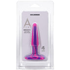 Aplay Groovy Sili Anal Plug 4In Berry