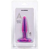 Aplay Groovy Sili Anal Plug 4In Berry