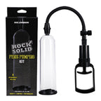 Rock Solid Penis Pumping Kit Blackclear