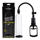 Rock Solid Penis Pumping Kit BlackClear