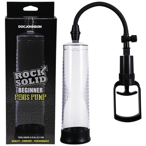 Rock Solid Beginner Penis Pump BlackCle