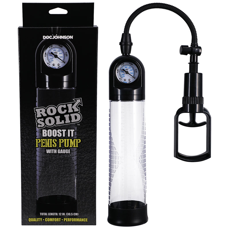 Rock Solid Boost It Pen Pump wGau BkCl