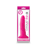 Colours Pleasures Thin 5in Dildo Pink